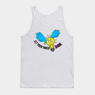 Let your inner light shine Tank Top